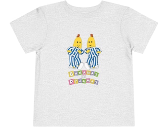 Bananas in Pyjamas Australian Retro TV Show Unisex Toddler Short Sleeve Tee