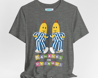 Bananas in Pajamas American Retro TV Show Unisex Short