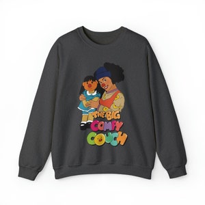 The Big Comfy Couch Retro TV Unisex Crewneck Sweatshirt