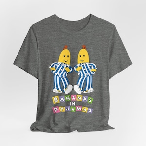 Bananas in Pyjamas Australian Retro TV Show Unisex Bella+Canvas Short Sleeve Tee