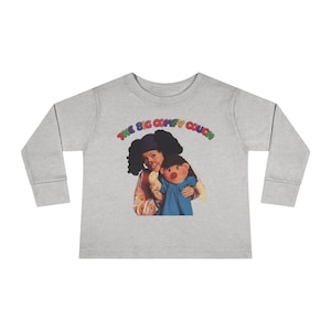 The Big Comfy Couch Retro TV Loonette and Molly Say Hi Toddler Long Sleeve Tee