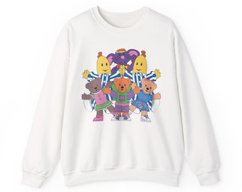 Bananer i pyjamas / Pyjamas Australiensisk retro 90-tals TV-serie Unisex Crewneck-tröja