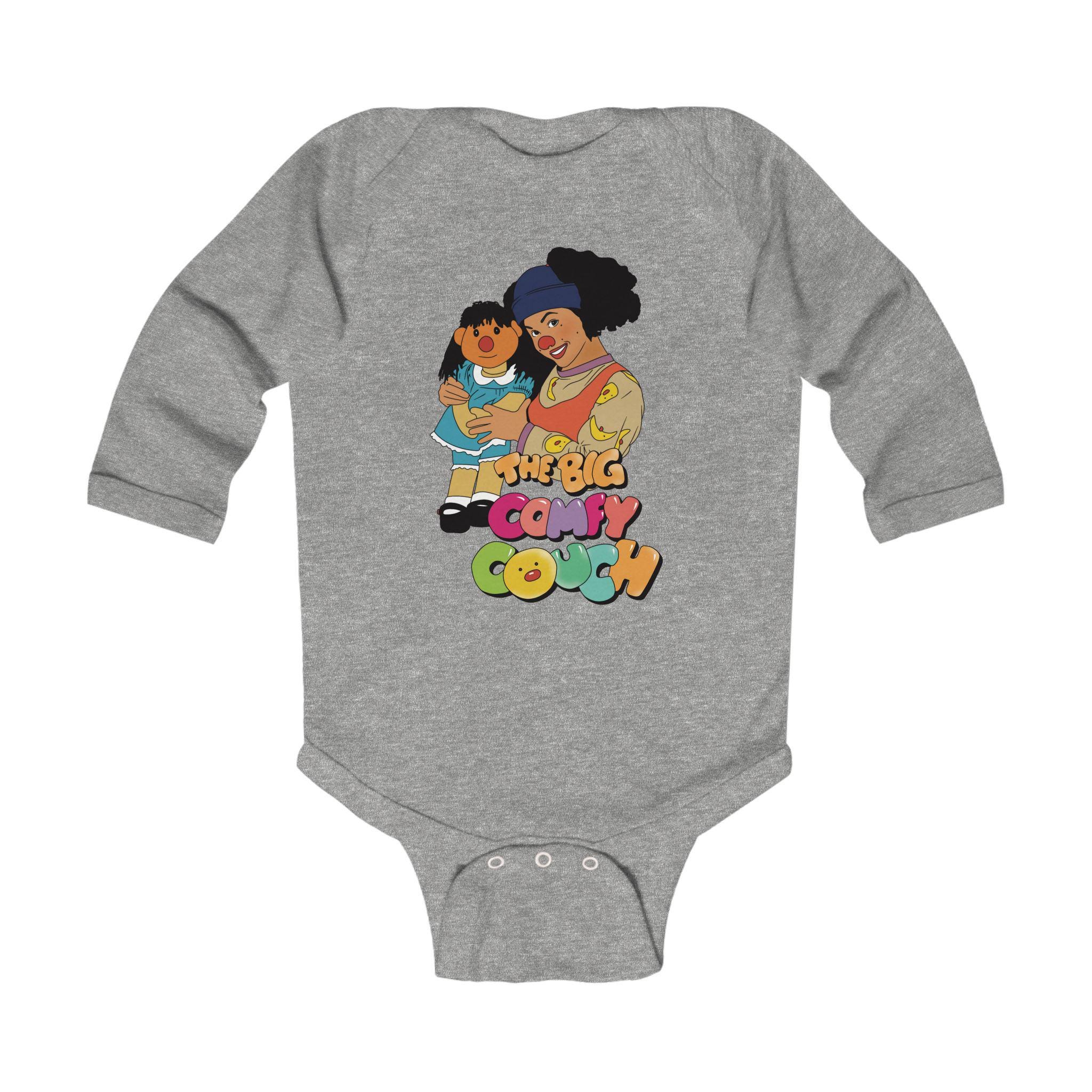 Infant Long Sleeve The Big Comfy Couch Unisex Bodysuit/Onesie