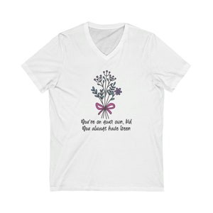 Short Sleeve You&#39;re On Your Own Kid V-Neck Unisex Tee