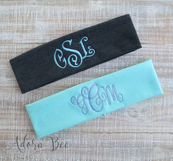 Personalized Embroidered Headband