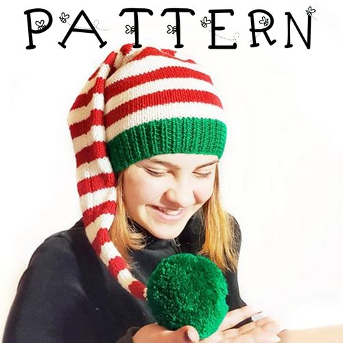 Knitting Pattern in 12 Sizes Christmas 