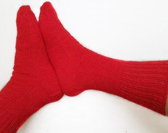 NEW COLORS Wool Socks, Hand Knitted socks, Natural pure eco 100 % wool socks, Handmade socks