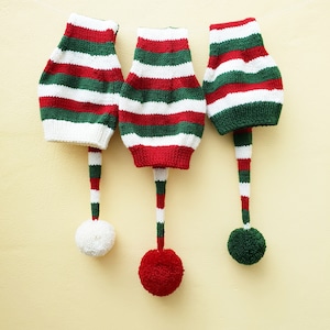 Weihnachtselfe Mütze: Weihnachten Zipfelmütze, Photo Prop