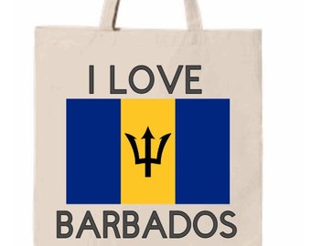 Barbados Flag Bag