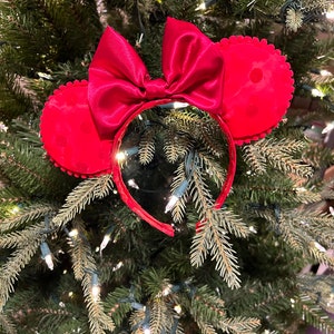 Red Dot Mouse Ears | Classic Mouse Ears
