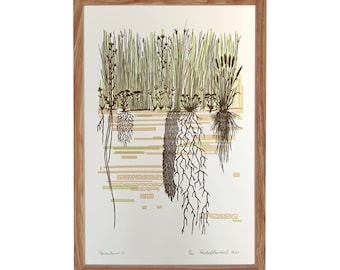 Prairieland II - Limited Edition Letterpress Print