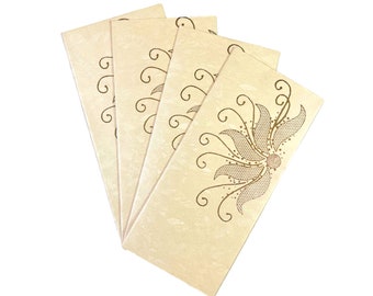 Envelopes Paper Metallic Glazed Handmade | Shagun Envelope | Gift Envelope | Paper Envelope from India