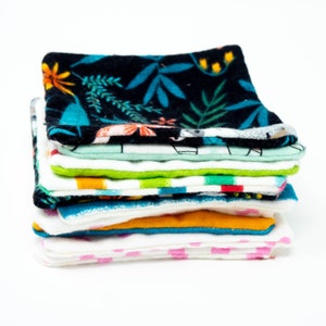Reusable Make-Up Wipes - Variety Pack of 10