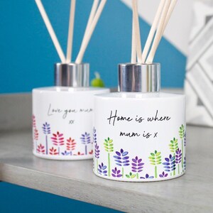 Personalised Reed Diffuser For Mum - Home Diffuser For Mum - Gift For Mummy - Happy Mother's Day - Mother's Day Home Gift - Reed Diffuser