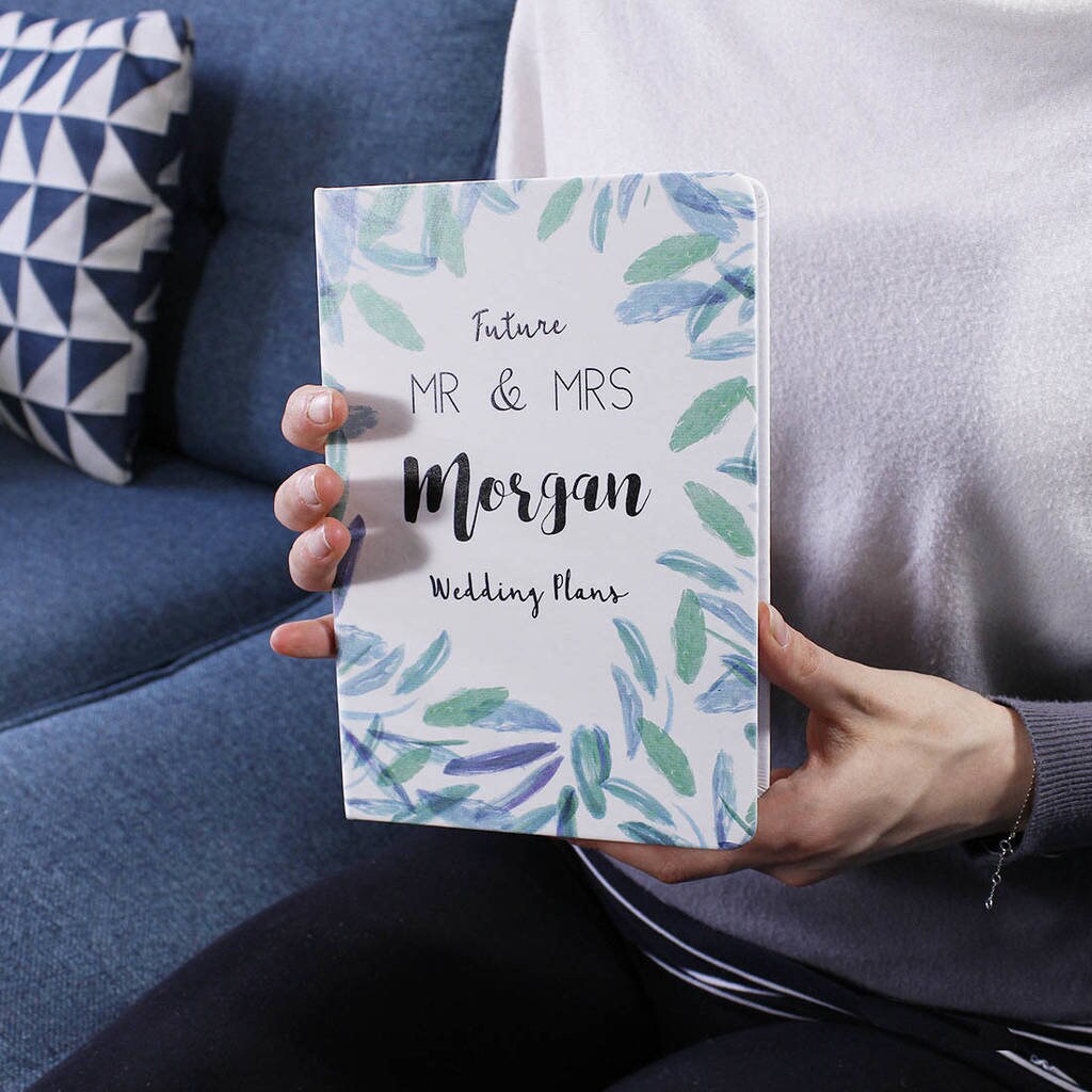 She Said Yes Notebook Gift - Mr and Mrs to Be Engagement Notebook Gift ...