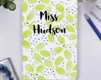 Teacher Notebook - Teaching assistant gift - Teacher Gift - Personalised Teacher Gift - End of Term Teacher present - Thank you Teacher