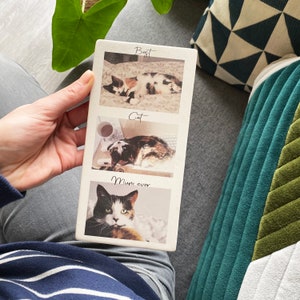 Haustier Foto Keramik Fliesen Druck - Haustier Speicher Geschenk - Memorial Pet Print - Haustier Druck - Katze Mama Geschenk - Haustier Verlust Geschenk - Muttertag von der Katze