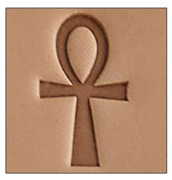 Ankh Cross Leather Stamp Tool Breath of Life