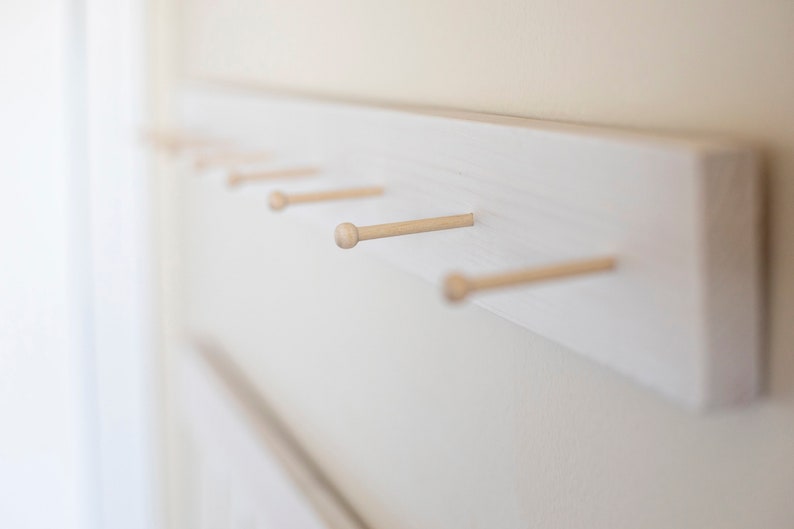 SMALL 2Pc Hairbow Organizer-Girls Room Decor-Accessory Organizer-Hanging Bow Holder-Minimal Bow Holder-Boho Bow Hanger-Modern Bow Holder