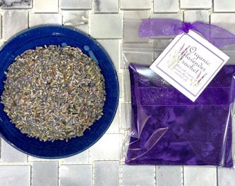Organic Lavender Sachets: Aromatherapy Stress Relief, Sleep Aid
