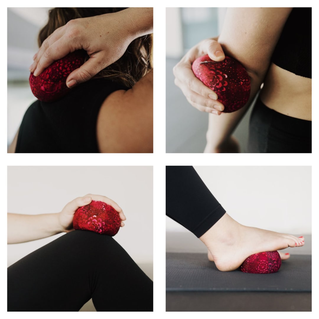 BULK Microwaveable Flax and Lavender Ball Heat Pack, Hot and Cold Packs, Heated Bean Bag