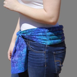 Petite Wrap, Organic Lavender Flaxseed or unscented Heat Pack: Back, Neck & Shoulder Wrap, pain relief, use hot or cold