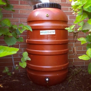 Rain Barrel, DIY Kit, Used Food Grade Barrel, 58 Gallon Size, Upcycled, FREE SHIPPING !!!