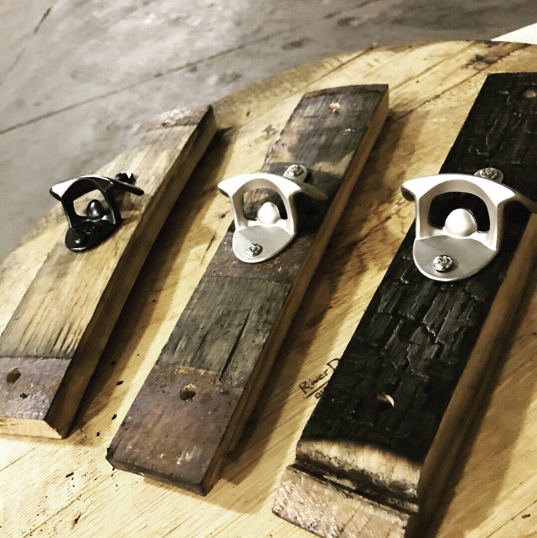 Bourbon Barrel Stave Bottle Opener Upcycled FREE SHIPPING Etsy