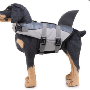 Dog Shark Life Vest - Dog Swim Vest