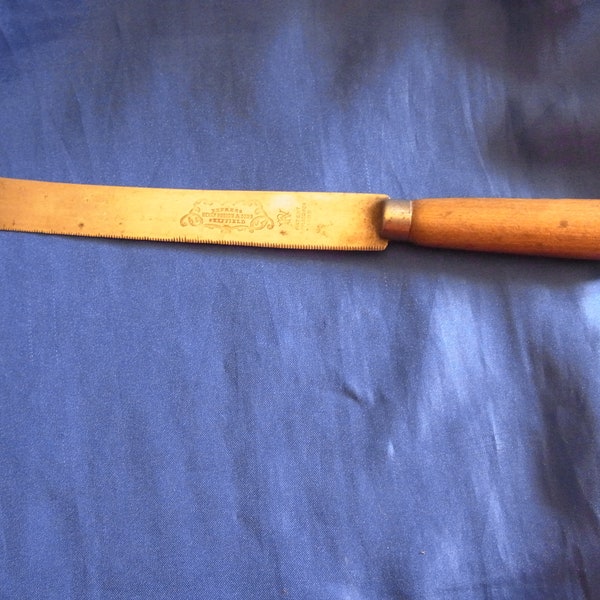 Antique Sheffield Bread Knife Etsy
