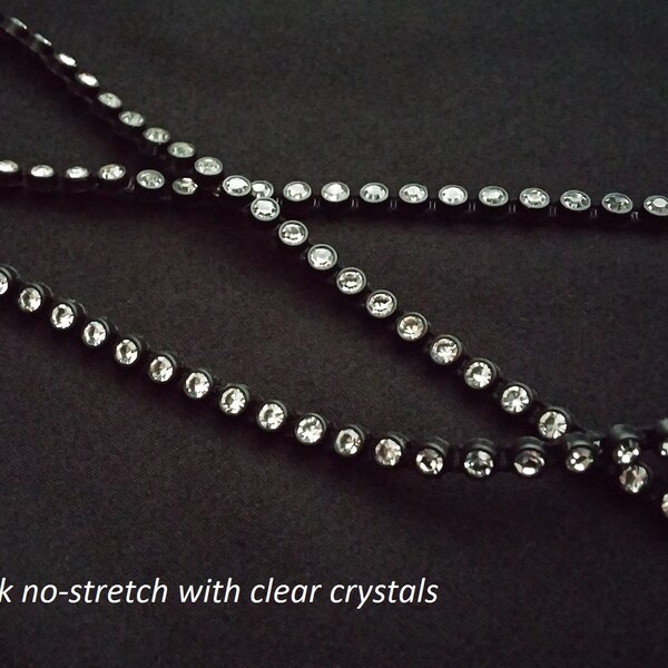 Rhinestone Trim - Etsy