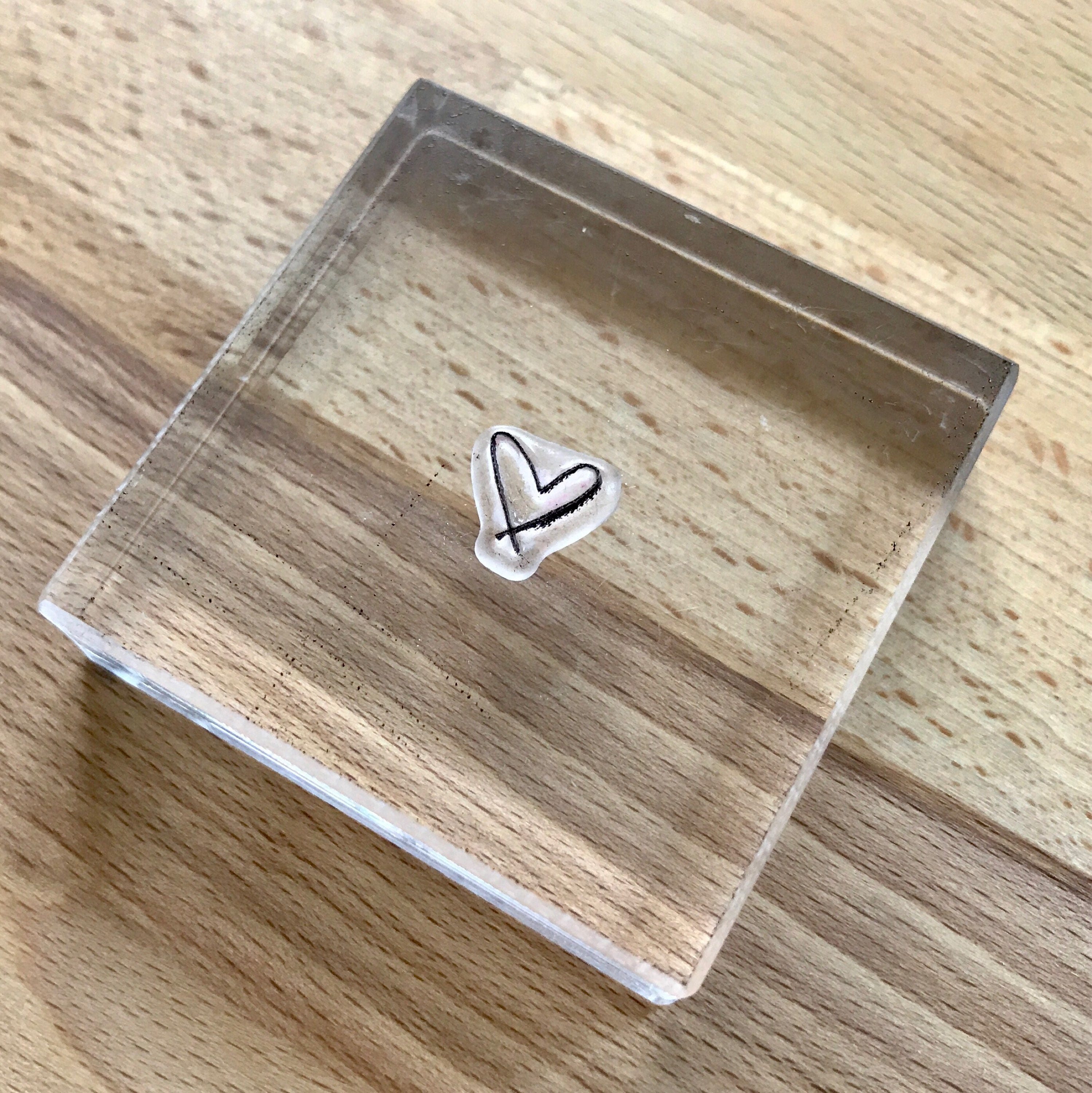 Acrylic stamping blocks // clear stamps // stamp block