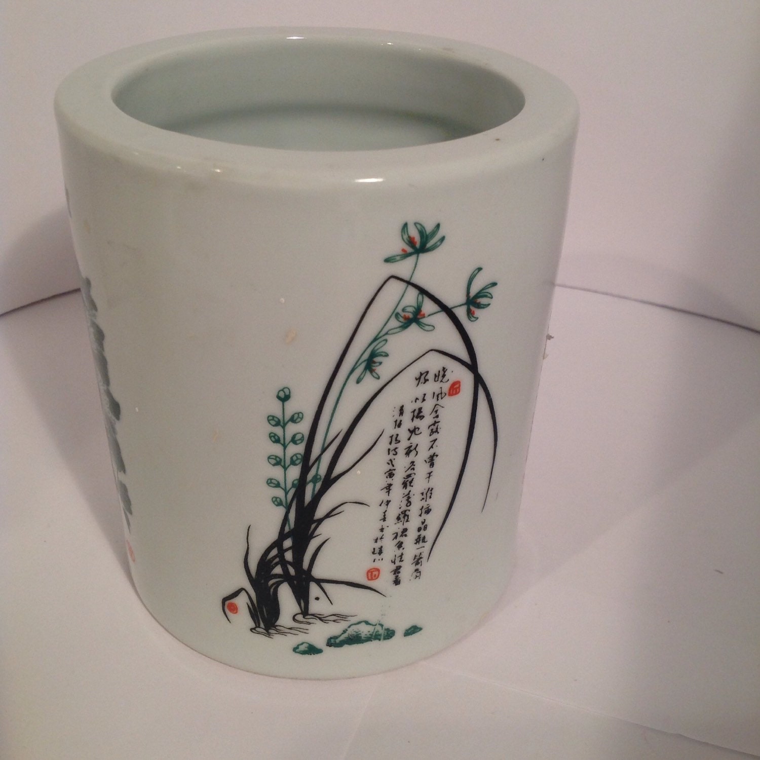 Chinese Brush or Pen Holder/SALE reduced again Etsy