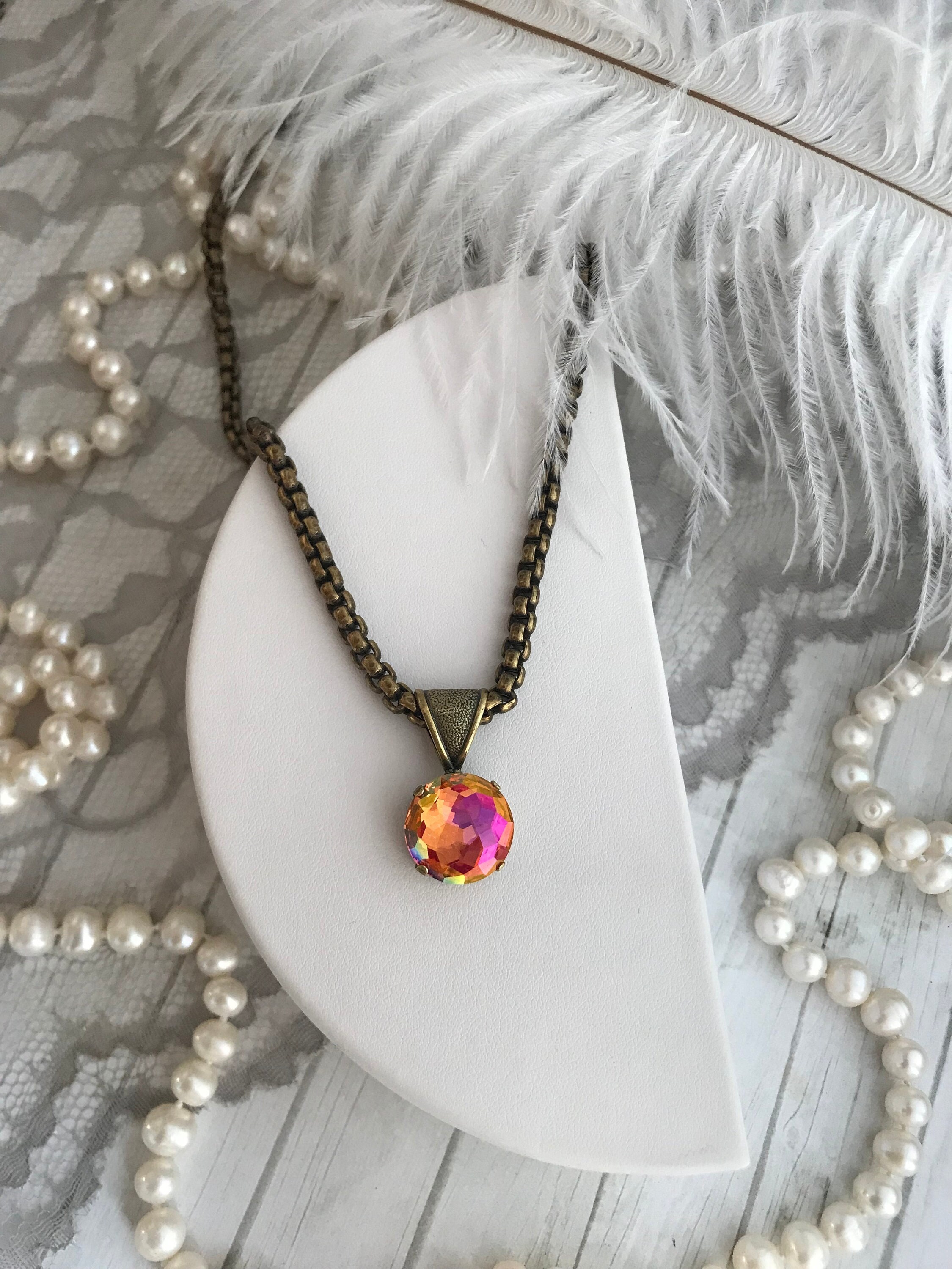 One stone locket deals