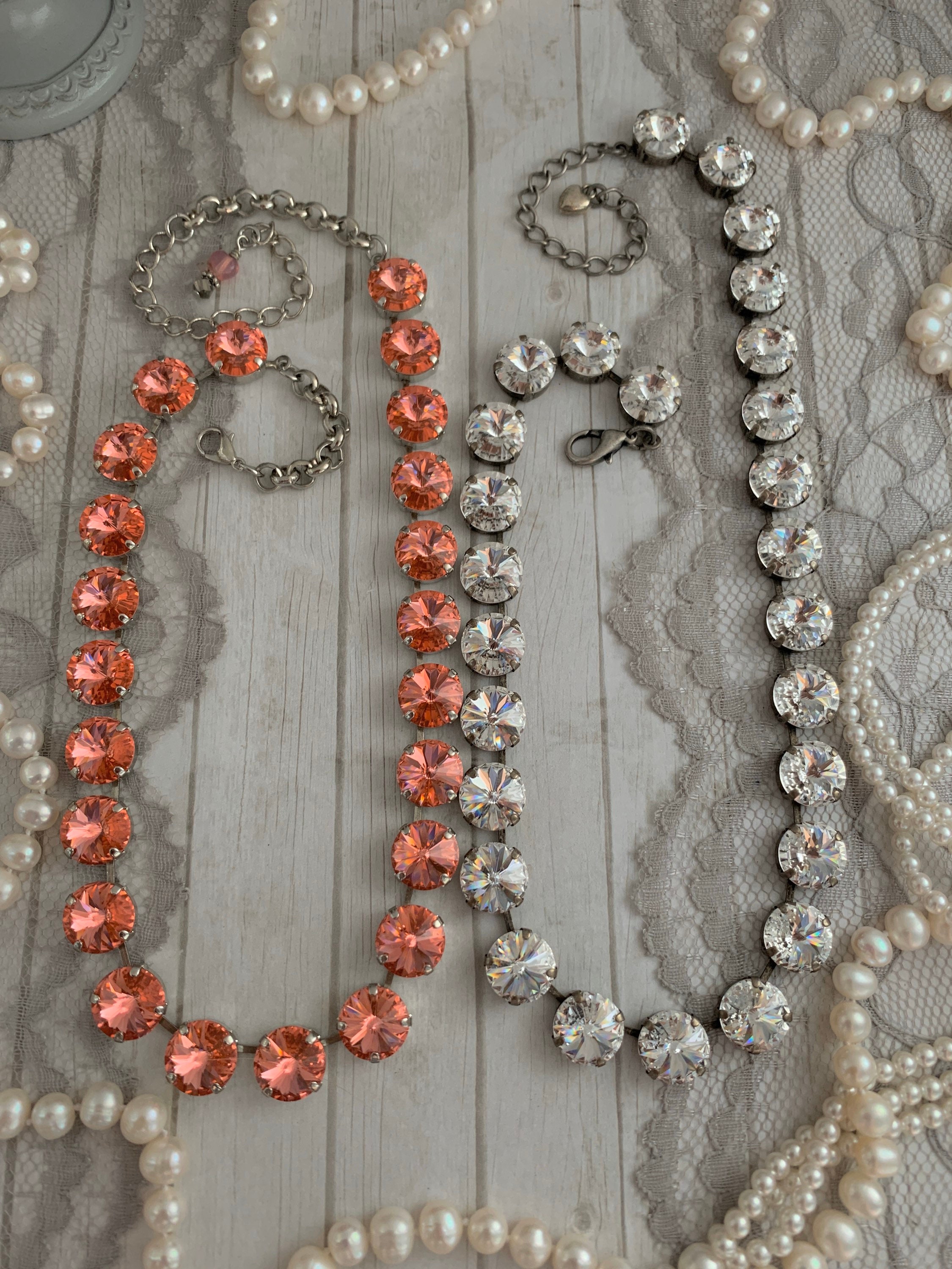 Crystal Tennis Necklace