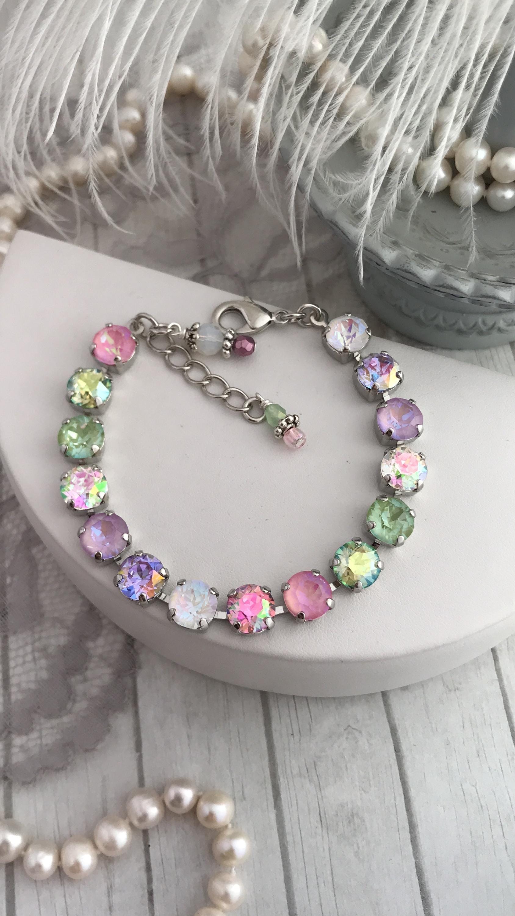 Swarovski Crystal Dust Bracelet - Etsy