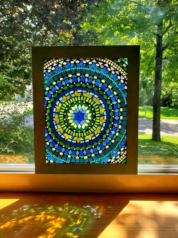 Stained glass mosaic deals