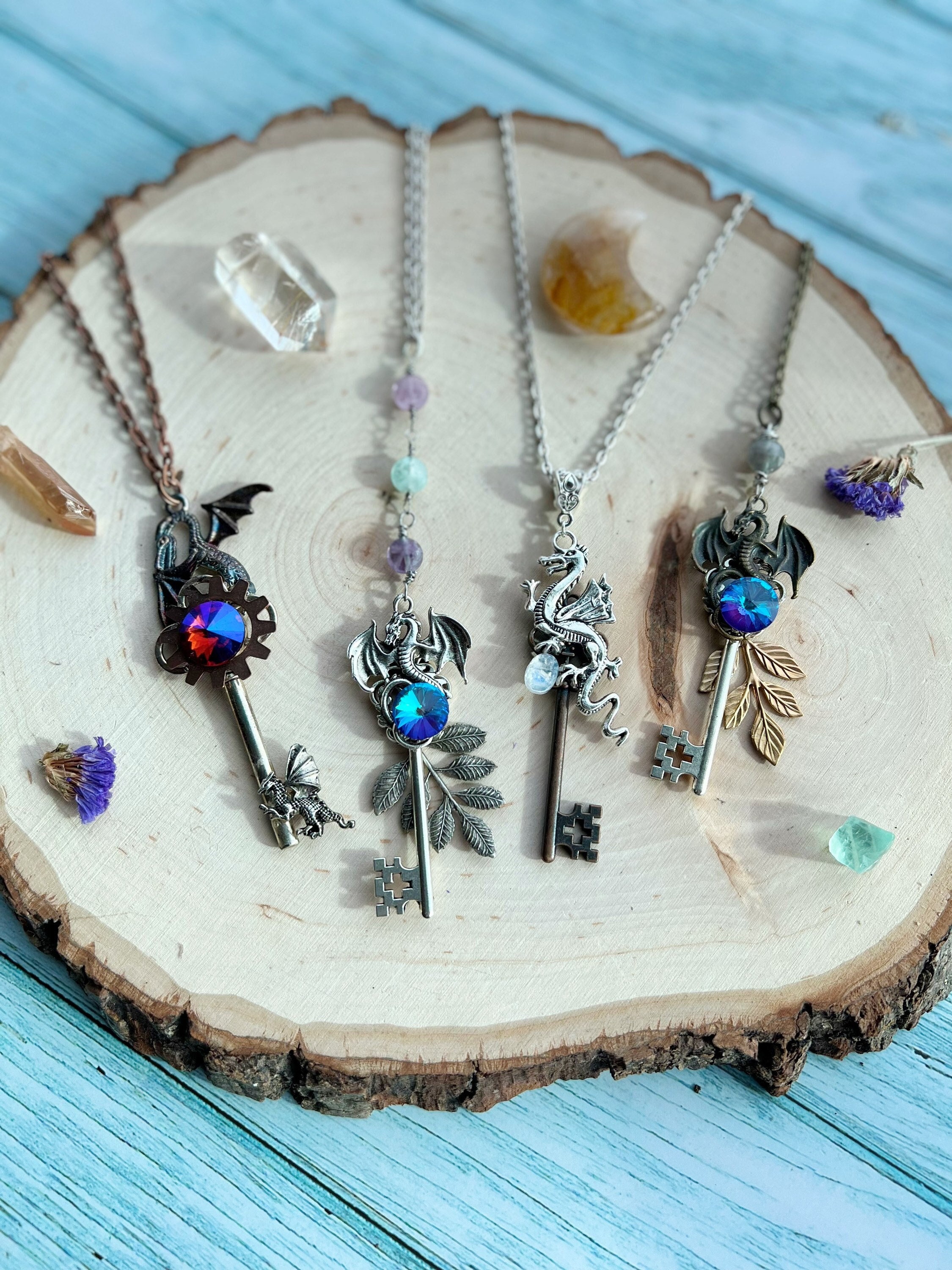 Swarovski sale key necklace