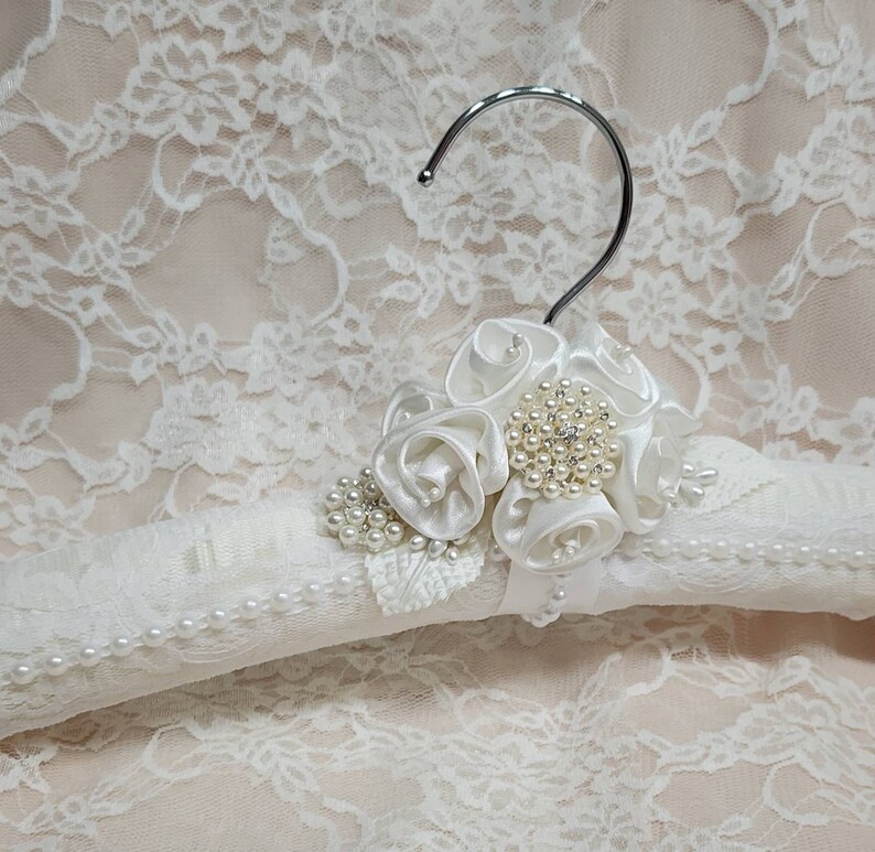 Wedding Dress Hanger for Bride, Hanger for Brides Dress, Padded Hanger