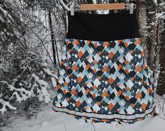 Mountain Snow Skirt