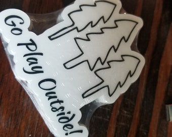 Go Play Outside sticker