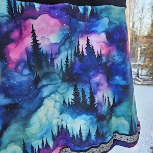 Watercolor Snow Skirt