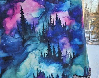 Watercolor Snow Skirt