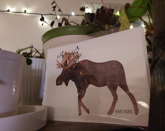 Merry Moose Card