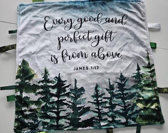 James 1:11 Ribbon Lovey