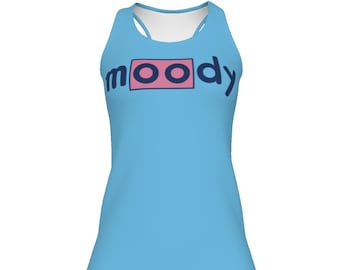 100% katoen | Tanktop met racerback in naoorlogse stijl | Cosplay-outfit geïnspireerd op Nami