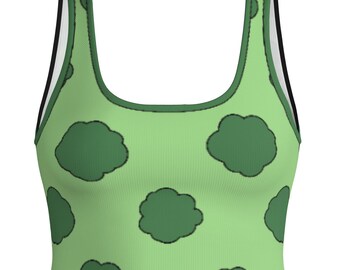 Korte crop-tanktop park park | Op Nami geïnspireerde eendelige cosplay | Seizoen 1
