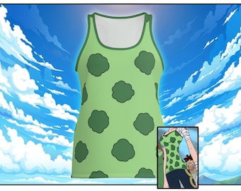 Arlong Park-trainingstanktop | Op Nami geïnspireerde eendelige cosplay | Seizoen 1