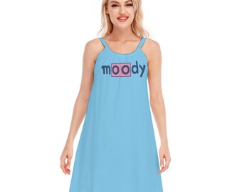 100% katoen | Naoorlogse cami-jurk met ronde hals | Door Nami geïnspireerde eendelige cosplay