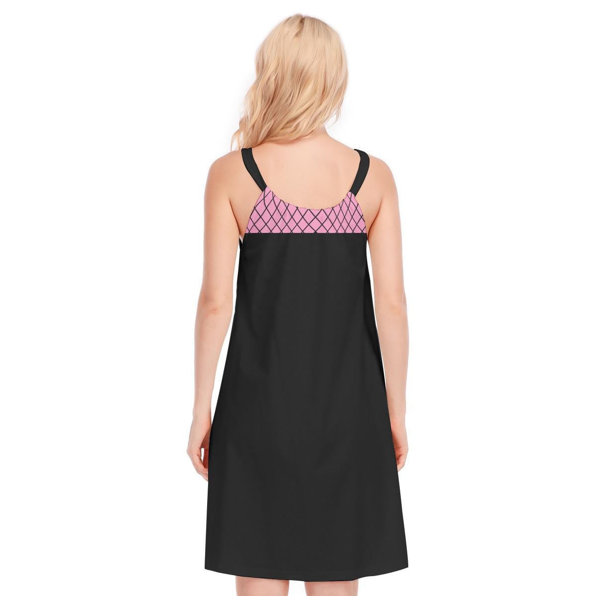 100% Cotton | Whiskey Peak O-neck Cami Dress | Nami Inspired One